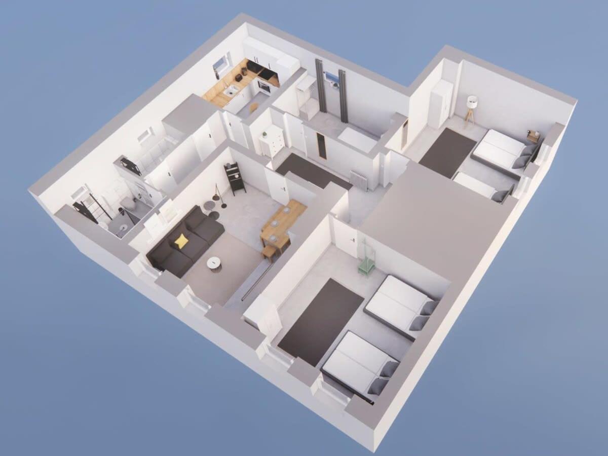 Apartment Altona - Three Bedrooms For Up To 10 Hamburg