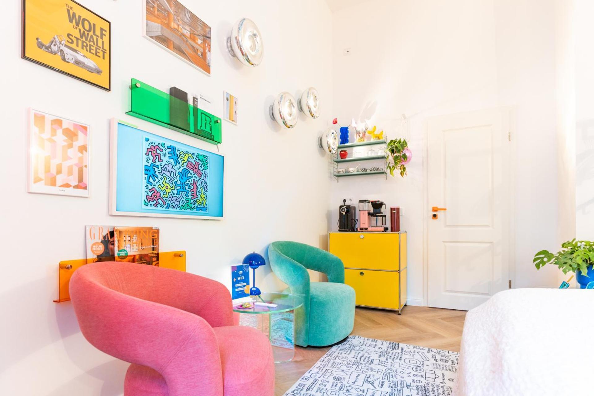 Aparthotel Retropop Design , Designerzimmer Fuer Je 2 Personen, Lage, Wifi Hamburg