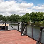 Tiny-Hausboot Likedeeler Mit Dachterasse Und Kamin