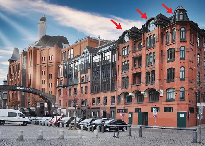 Loft-Panoramablick-Hafen & Elbe!