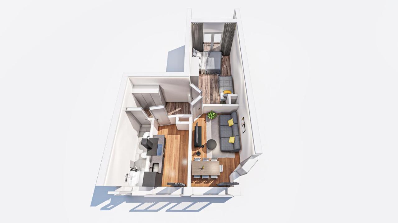 Apartment Stylish 2 +new Bathroom&kitchen *