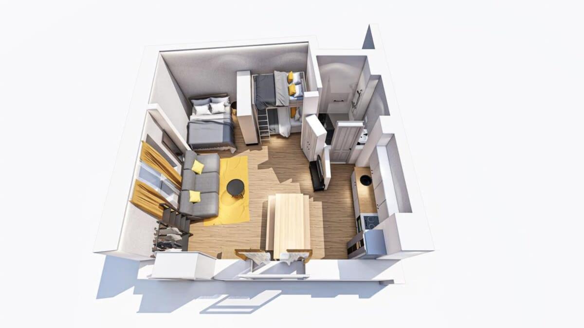 Appartement Family Loft Self Checkin Street Parking