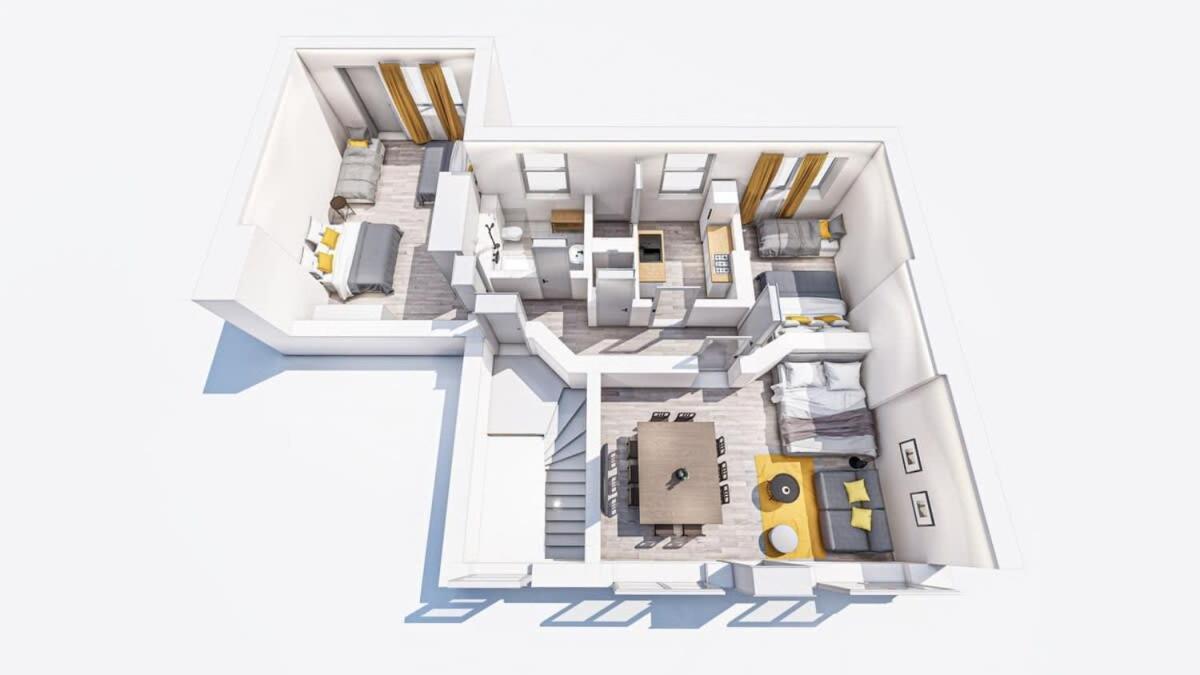 Two Bedroom And Bathrooms Apartment