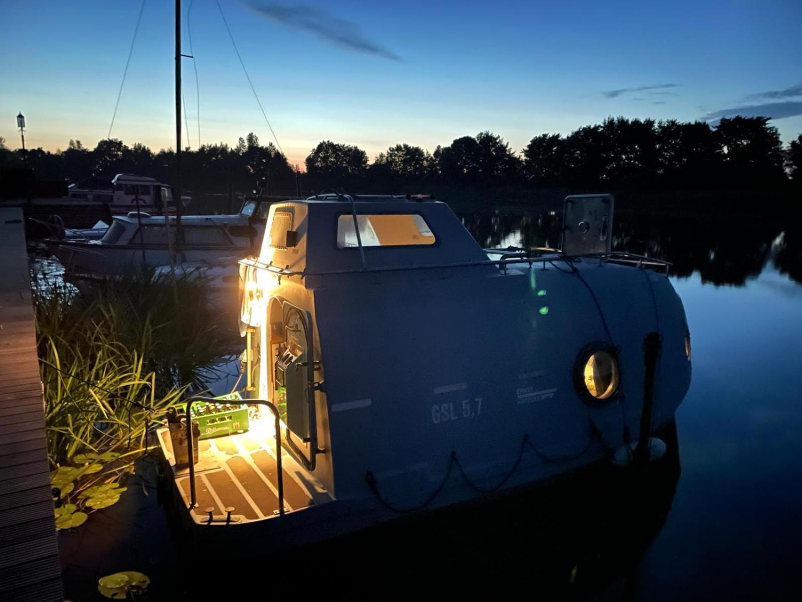 Ausgebautes Rettungsboot Gorch Pott *