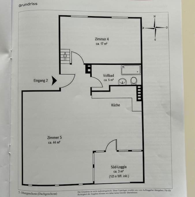 Aussenalster Penthouse Charakter Apartment