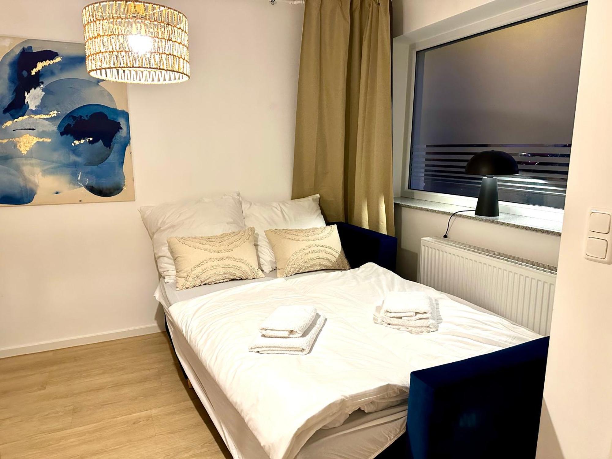 Stylisches 2-zimmer Ambient In Alsternaehe Mit Kingsize-bett & Schlafsofa Lejlighed Hamborg
