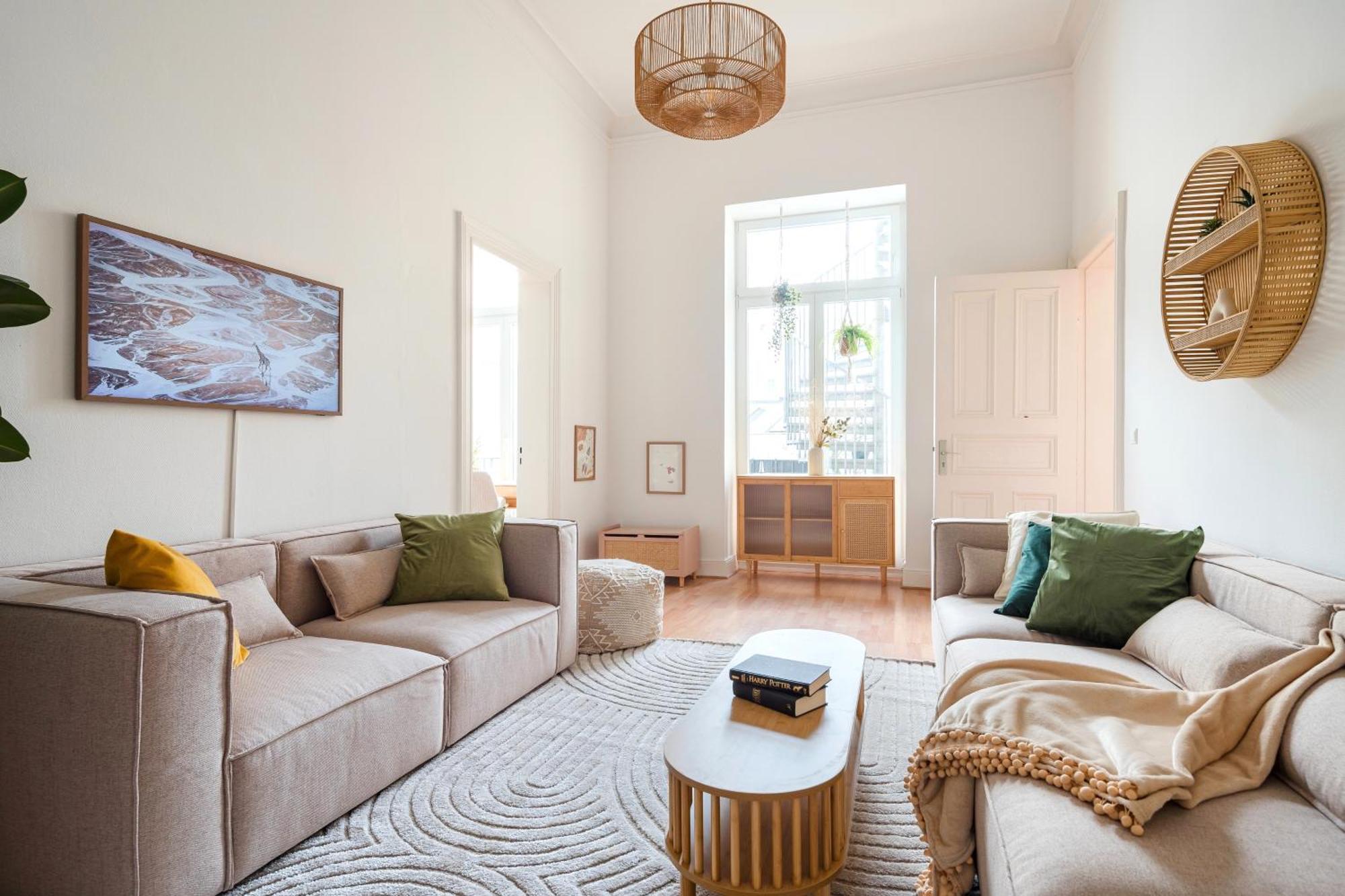 Apartment Alster Boho Auf 150qm Fuer Bis Zu 9 Gaeste