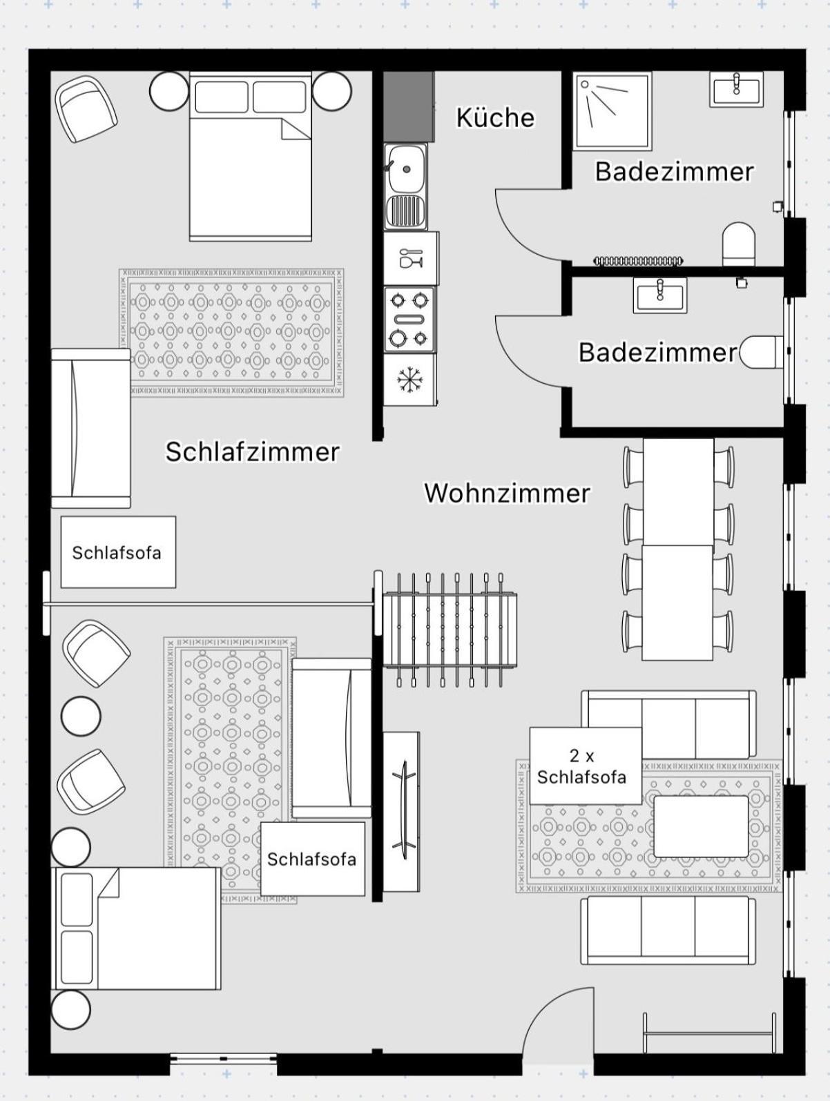 125qm Loft Nahe Stadt Und Hafen Hamburg-Harburg