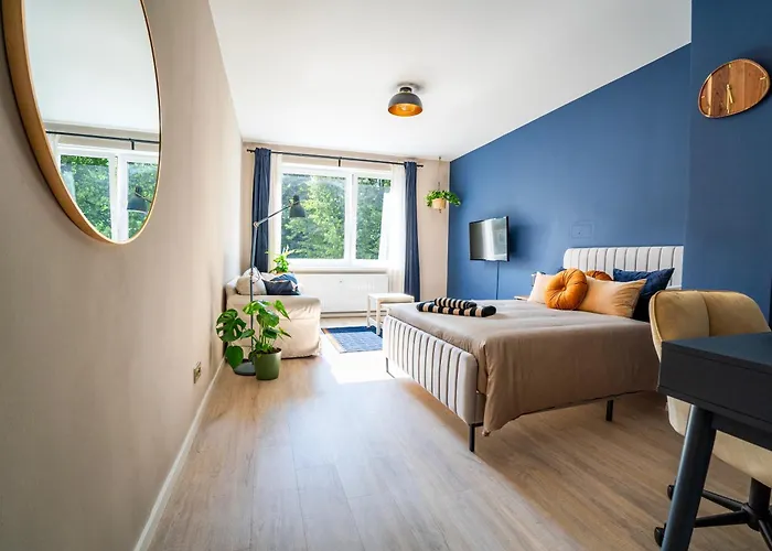 Zentrales Luxus Apartment 5 Min Zur Alster