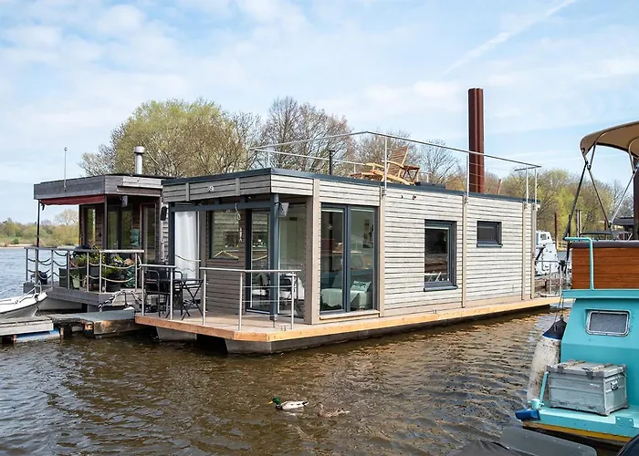 Hausboot Hafen Hamburg