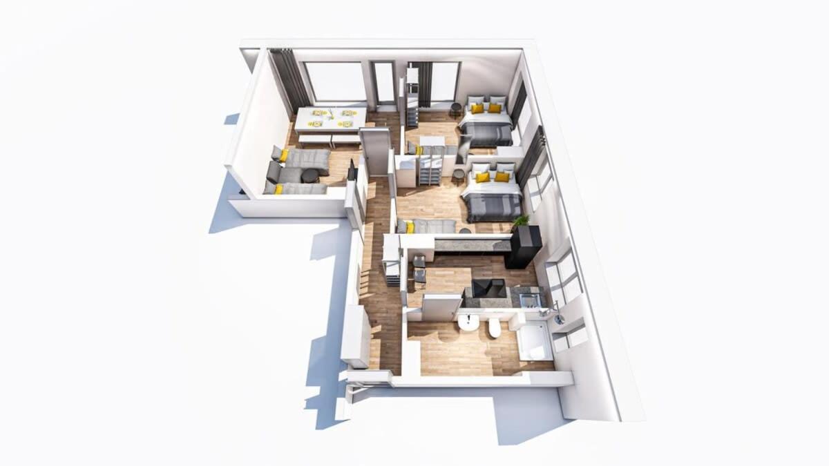 Spacious Two Br Close To Stadtpark And Street Parking Apartment